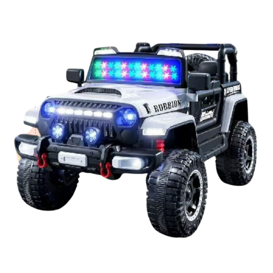 صورة سيارة أطفال كهربائية جيب رباعية الدفع – مغامرة وقوة في تصميم واحد